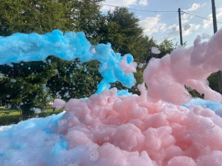 Gender Reveal Foam